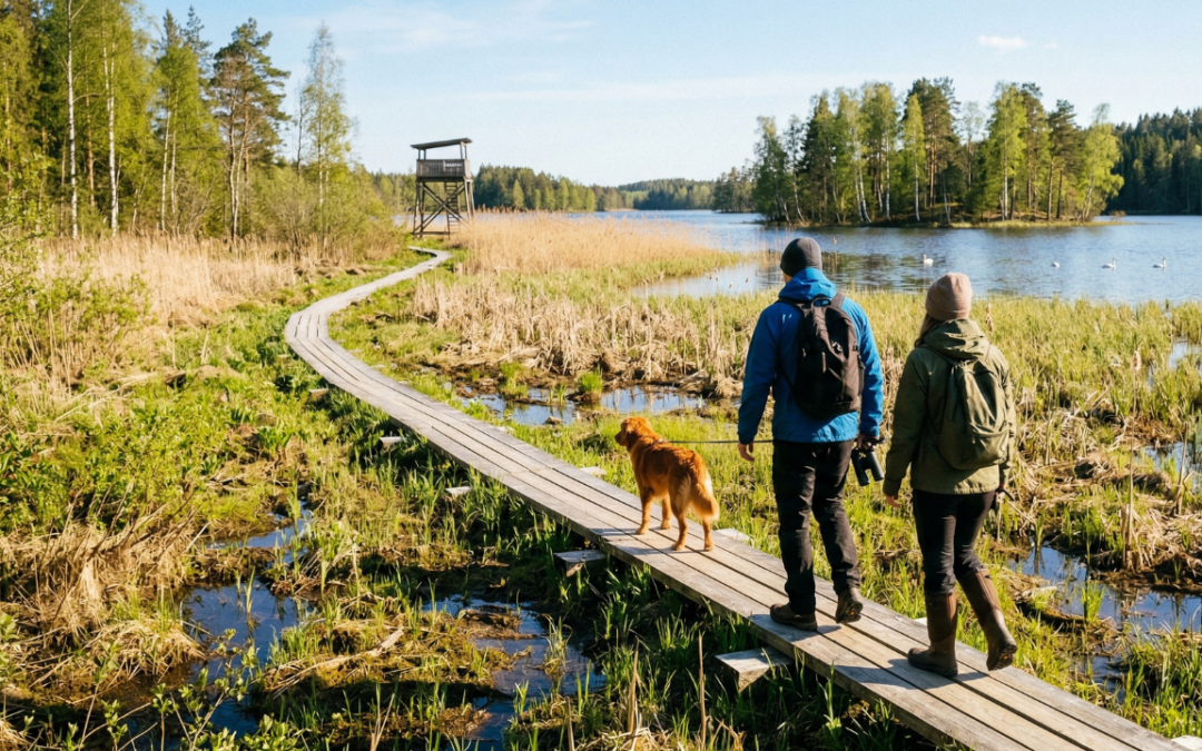 Kevään luontokohteet ja aktiviteetit